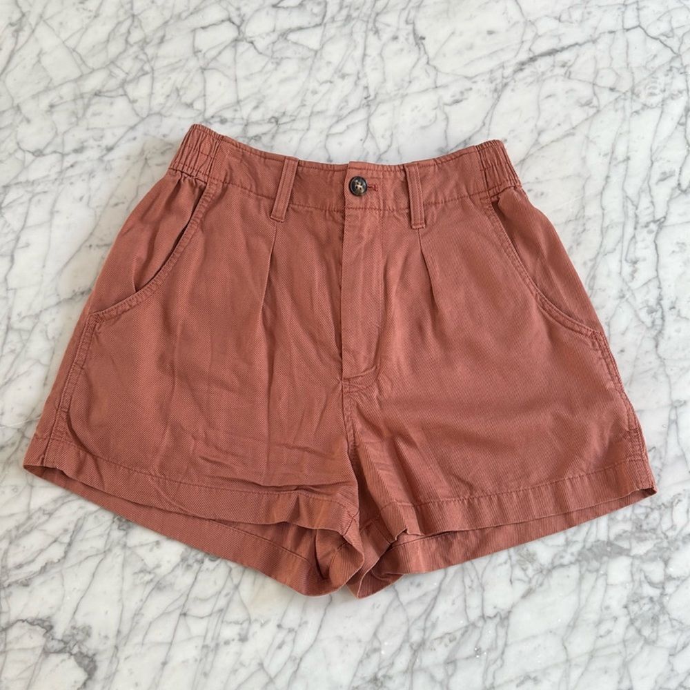 MADEWELL The Neale Short in Drapeweave Dried Rose Sz 2 - Picture 2 of 12